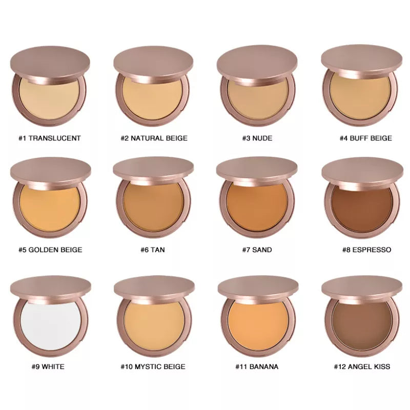 🖤2026 New Year · 30% OFF🖤⚡50K+ SOLD!✨Oil-Control Setting Compact Powder Foundation