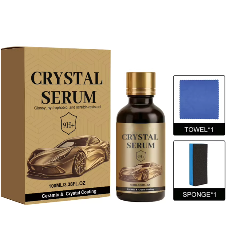 💥Crystal Serum – 9h Professional Ceramic Coating For Car Paint, Gloss & Protection