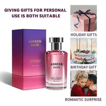 ASSEEK Women's Perfume, Long Lasting Floral Fruity Fragrance with Sicilian Mandarin, Jasmine Absolute & Amber🌸