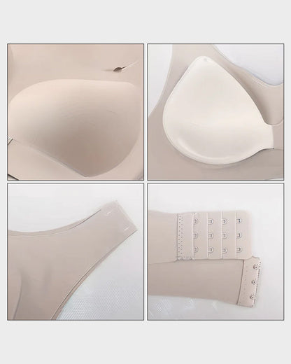 🔥Supportive Wireless Push-Up Bra for All-Day Comfort