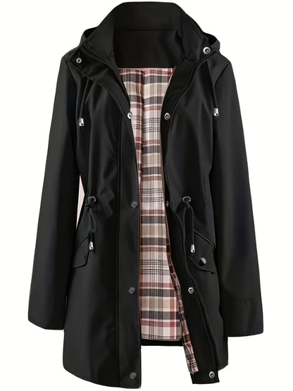 ❤️‍🔥New Arrival-50% Off🥰Solid Color Casual Jackets, Waterproof and Windproof Coats, Hooded Windbreakers