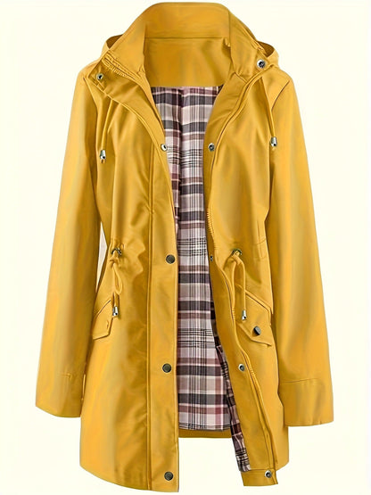 ❤️‍🔥New Arrival-50% Off🥰Solid Color Casual Jackets, Waterproof and Windproof Coats, Hooded Windbreakers
