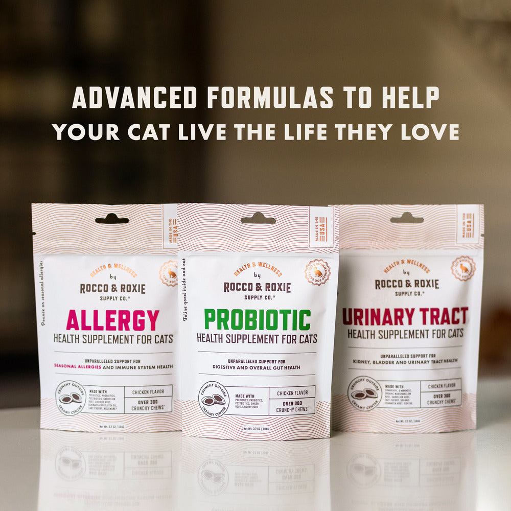 Rocco & Roxie Cat Probiotic Health Supplement