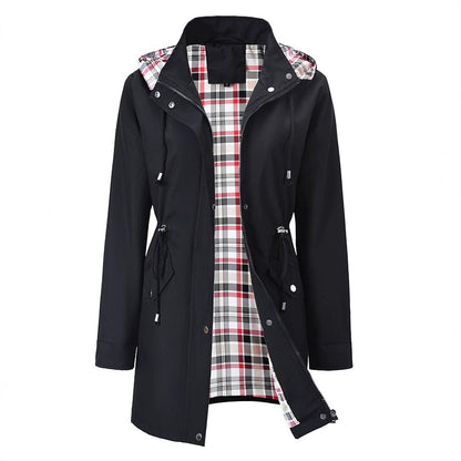 ❤️‍🔥New Arrival-50% Off🥰Solid Color Casual Jackets, Waterproof and Windproof Coats, Hooded Windbreakers