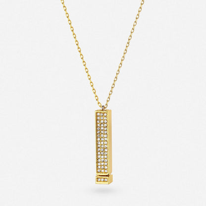 "I Love You" Halsband - Äkta Guld