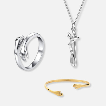 Kramring, Kramhalsband & Kramarmband - Äkta Silver