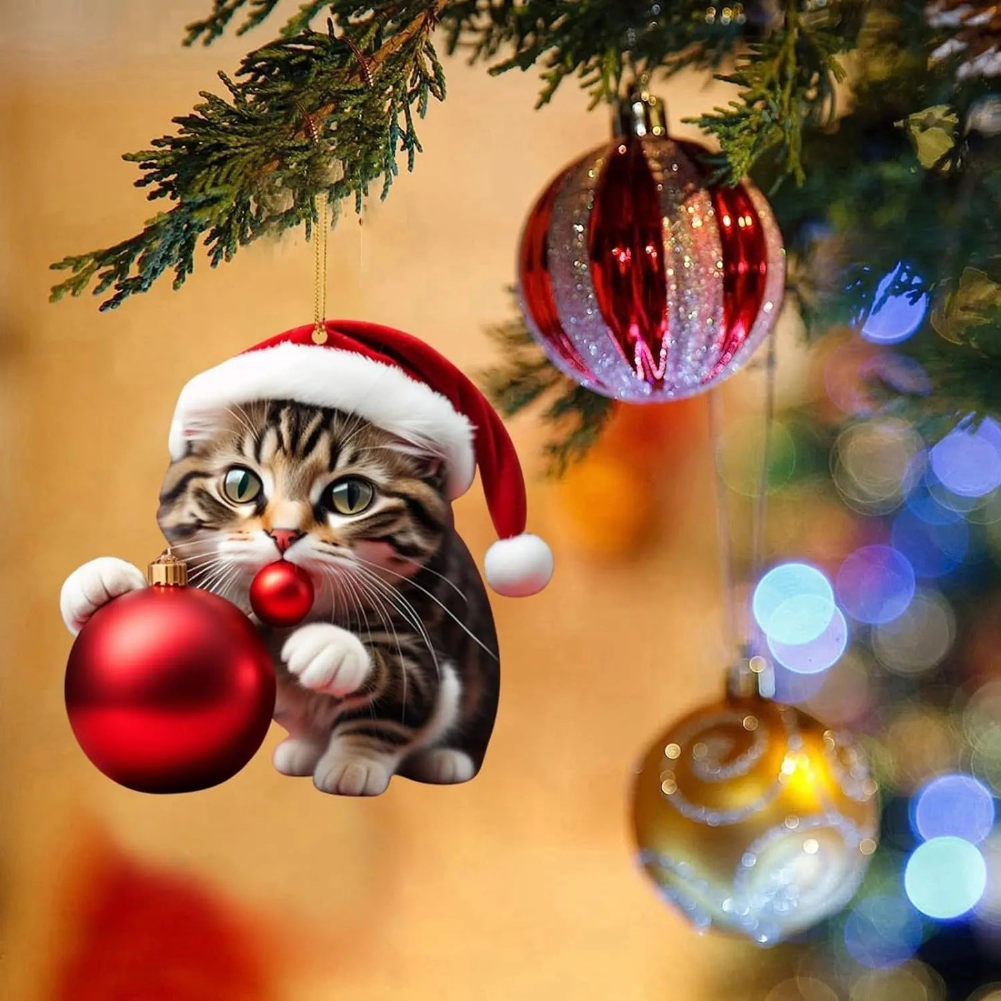🎅🏻Christmas Cat Ornaments😻