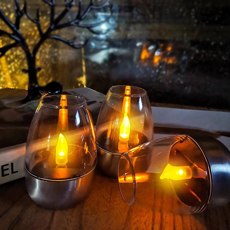 🔥Solar Candle Light: Flameless Ambiance Redefined