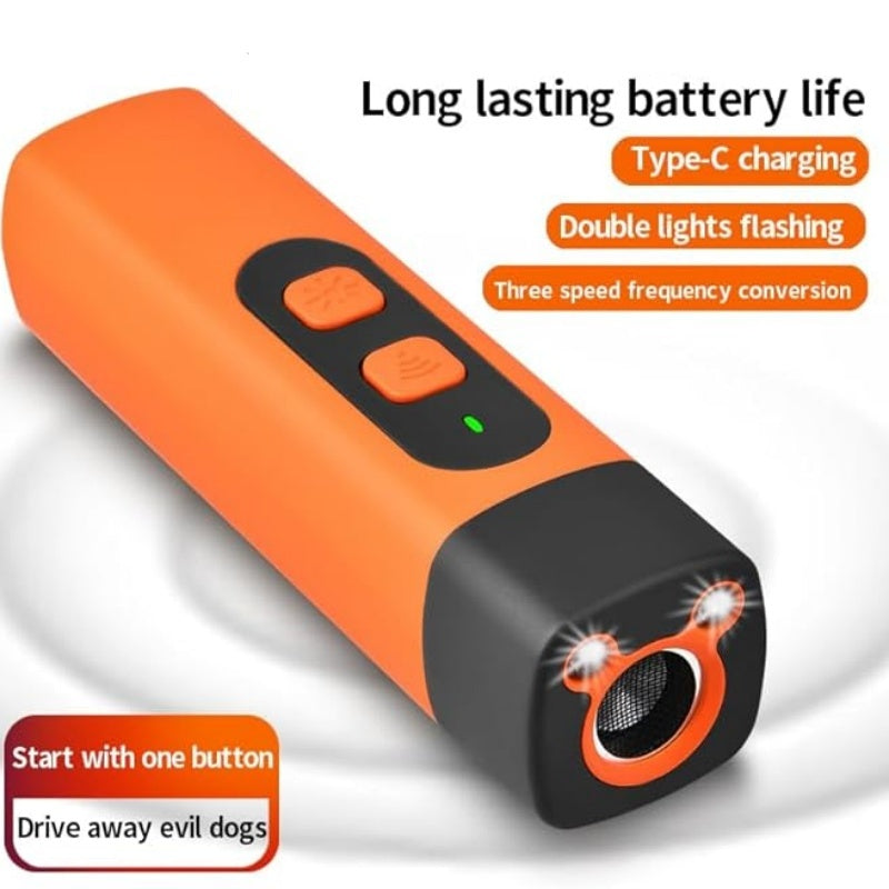 Ultra-secure-Ultrasonic Dog Bark Deterrent Device – Humane & Effective Dog Repeller