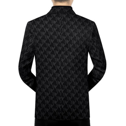 Men's Classic Slim Fit Patterned Blazer