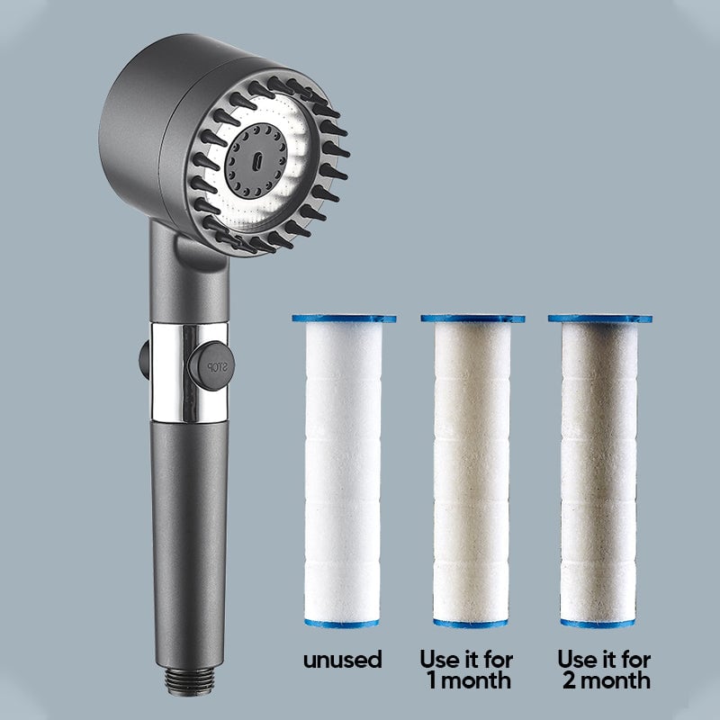 🚿Multi-functional High Pressure Shower Head Set