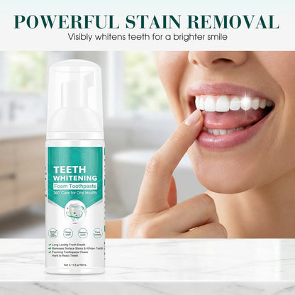 Oral Health Whitening Mousse Toothpaste