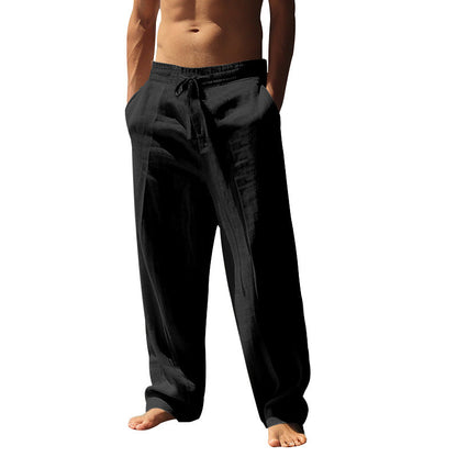 🔥Men's Casual Drawstring Pants with Pockets