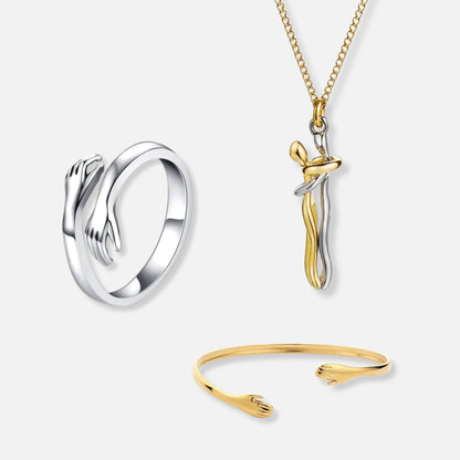 Kramring, Kramhalsband & Kramarmband - Äkta Silver